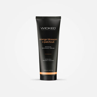 120ml Orange Blossom + Patchouli Sensual Massage Cream