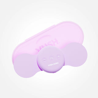 Aura - Wireless + Rechargeable Purple TENS Device for Period Pain Relief with Travel Case