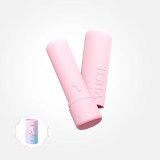 Gloss - Compact + Rechargeable Pink Bullet Vibrator with Travel Case