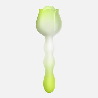 Spellbound Mini Rose Vibrator-Lime Green