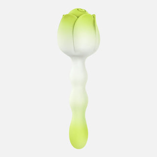 Spellbound Mini Rose Vibrator-Lime Green