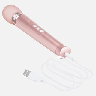 Le Wand Petite Rechargeable  Wand Vibrator -Rose Gold