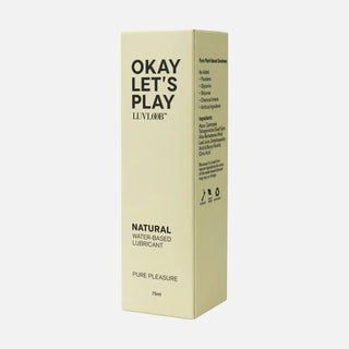 Okay Lets Play Water - Based Lubricant 2.5oz/75 ml