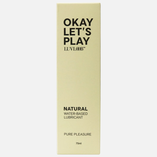 Okay Lets Play Water-Based Lubricant 2.5oz/75 ml