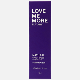 Love Me More Water-Based Lubricant-Berry - 2.5oz/75ml