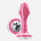 Stardust Non-Vibrating Anal Plug -Glam Pink