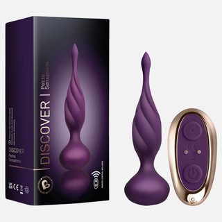 Petite Sensations Discover Anal Vibrating Plug-Purple