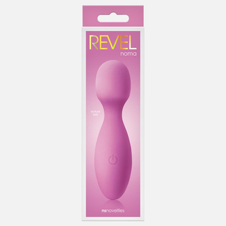 Revel Wand Vibrator and Massager-Noma Pink