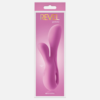 Revel Flexible Rabbit Vibrator - Galaxy Pink