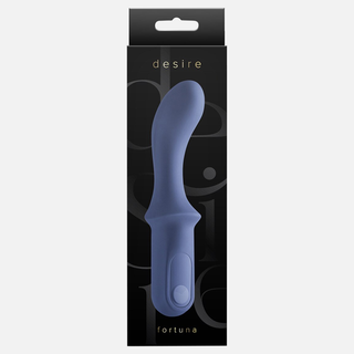 Desire Fortuna G-Spot Vibrator- Cobalt