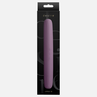 Desire Amore Double-Ended Couples Vibrator -Mauve