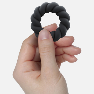 Twist Non Vbrating Liquid Silicone C-Ring