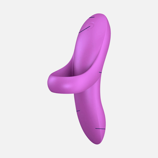 Bold Lover Finger Vibrator - Dark Pink