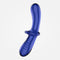 Double Crystal - Blue Glass Double Ended Dildo