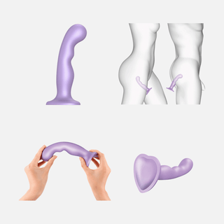 P&G Dildo Plug Sml - Lilac