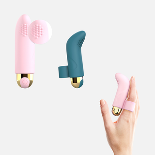 Touch Me Finger Vibrator- Pink