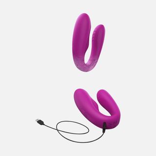 Match Up Couples Vibrator with Remote - Sweet Orchid