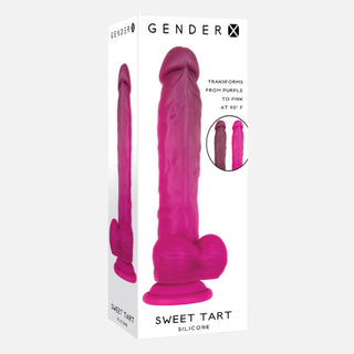 Non Vibrating Colour Changing 21cm Dildo