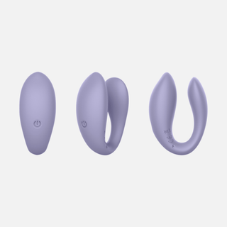 Helen Dual Head Wearable Vibrator - Purple