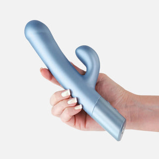 Royals Countess Rabbit Vibrator - Metallic Seafoam