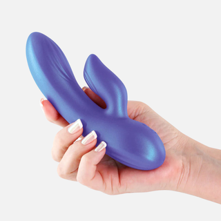 Seduction Angel Rabbit Vibrator- Metallic Purple