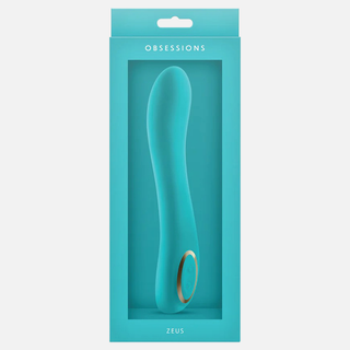 Obsessions Zeus Flexible G-Spot Vibrator- Light Green