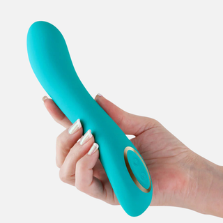 Obsessions Zeus Flexible G-Spot Vibrator- Light Green