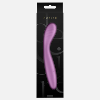 Desire Sonata Curved G-Spot Vibrator- Bubblegum