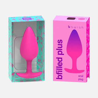 Bfilled Basic Plus Non Vibrating Anal Plug - Magenta