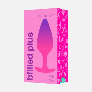 Bfilled Basic Plus Non Vibrating Anal Plug - Magenta