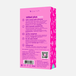 Bfilled Basic Plus Non Vibrating Anal Plug - Magenta