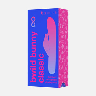 Classic Bunny Infinite Rabbit Vibrator - Pacific Blue