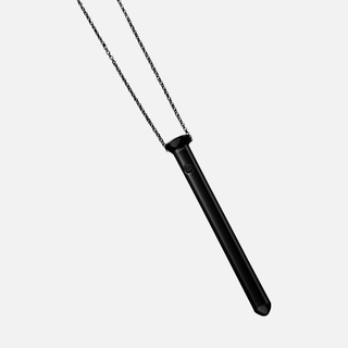 Vesper 2 Bullet Vibrator Necklace - Black