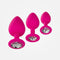 Cheeky Gems - Pink 3 piece set Anal Training Kit