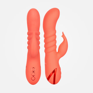 California Dreaming Orange County Cutie Recharegeable Rabbit Vibrator