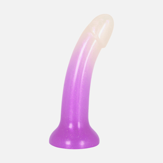 Adda Non Vibrating Dildo White-Purple Gradient