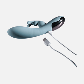 Evolved Boss Bunny Rabbit Vibrator - Sky Blue