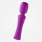 Ultra Wand - Rechargeable Flexible Textured Wand Vibrator - Purple