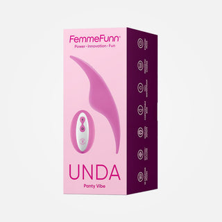 Unda - Rechargeable Wearable Pink Panty Vibrator