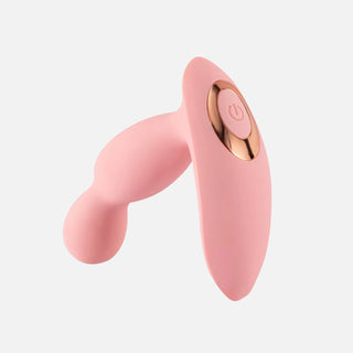 Hum Vibrating Anal Plug - Pink