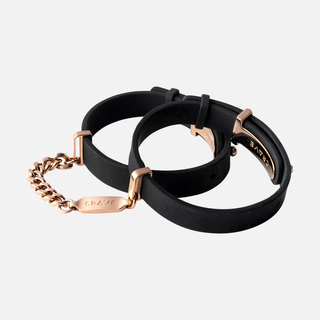 ID HandCuffs- Black/Rose Gold