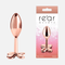 Rear Assets Clover Non Vibrating Anal Plug - Rose Gold