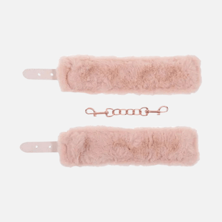 S&M Peaches n CreaMe Fur Handcuffs