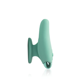 JJ Curved Gripp Finger Vibrator- Teal