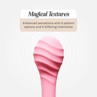 Myth - Pink Rechargeable Textured G-Spot Vibrator