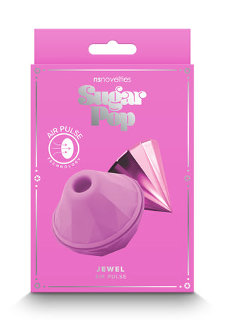 Sugar Pop - Jewel Pink Rechargeable Air Pulse Stimulator