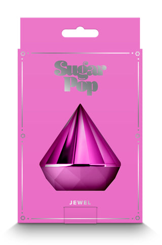 Sugar Pop - Jewel Pink Rechargeable Air Pulse Stimulator