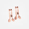 Bound Nipple Clamps - Rose Gold Metal Set of 2