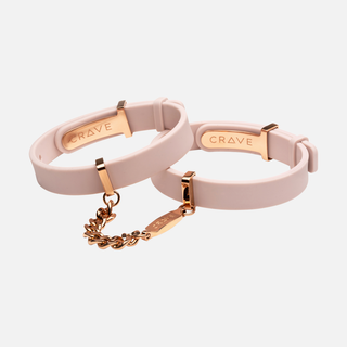 ID HandCuffs - Pink/ Rose Gold