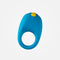 Juke - Light Blue Rechargeable Silicone Vibrating Pleasure Ring